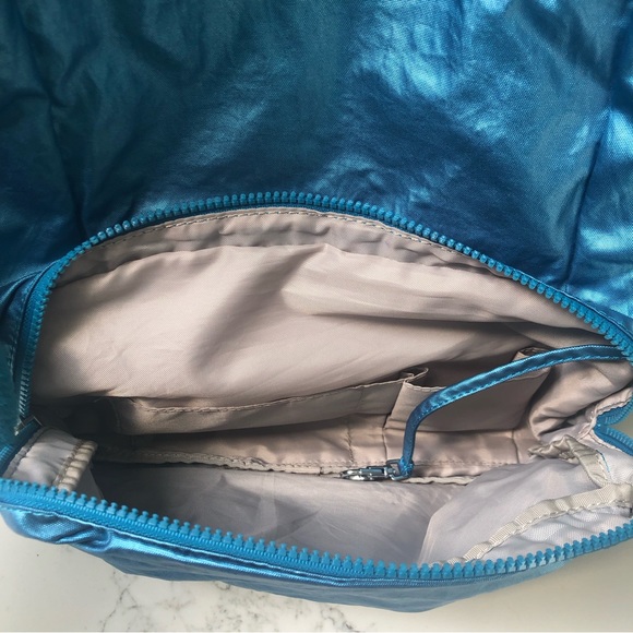 Kipling Backpack Metallic Blue - Picture 9 of 13